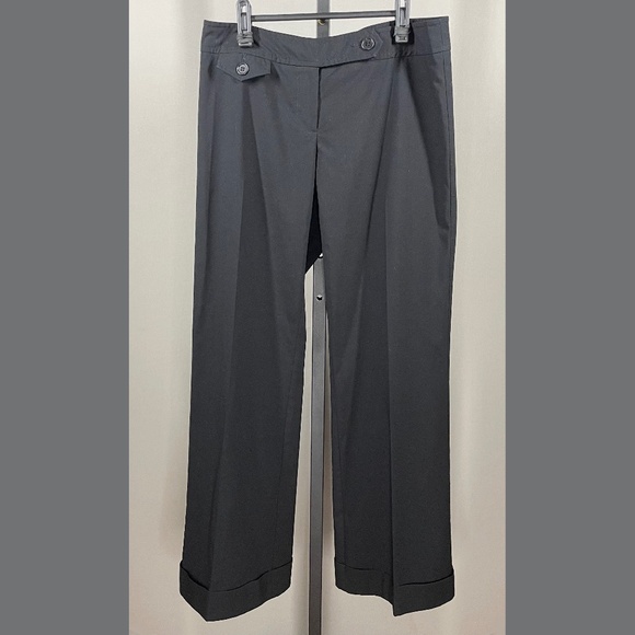 Trina Turk Pants Womens 6 black wide leg designer vintage classic - Picture 1 of 8